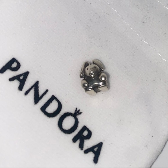 Authentic Pandora Floppy Bunny charm - Picture 6 of 6